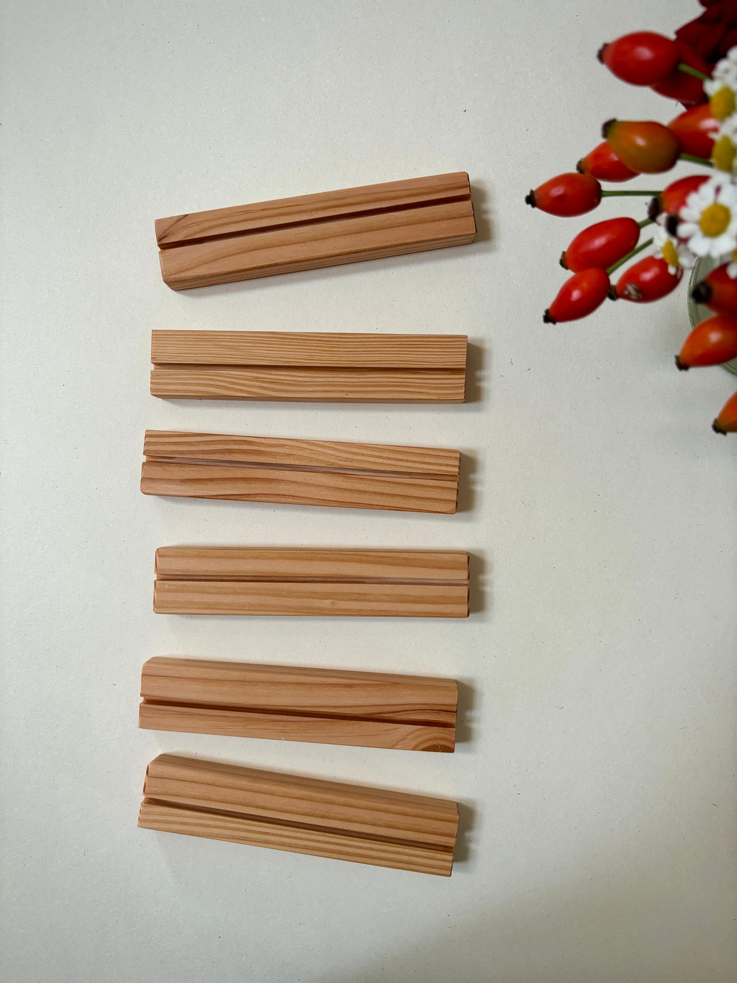 Kartenhalter nr.1k (Kiefern/Lärchenholz)