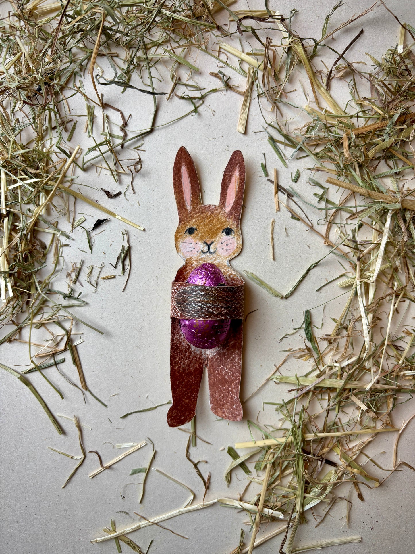 Gratis Vorlage "Osterhase" (Pdf)