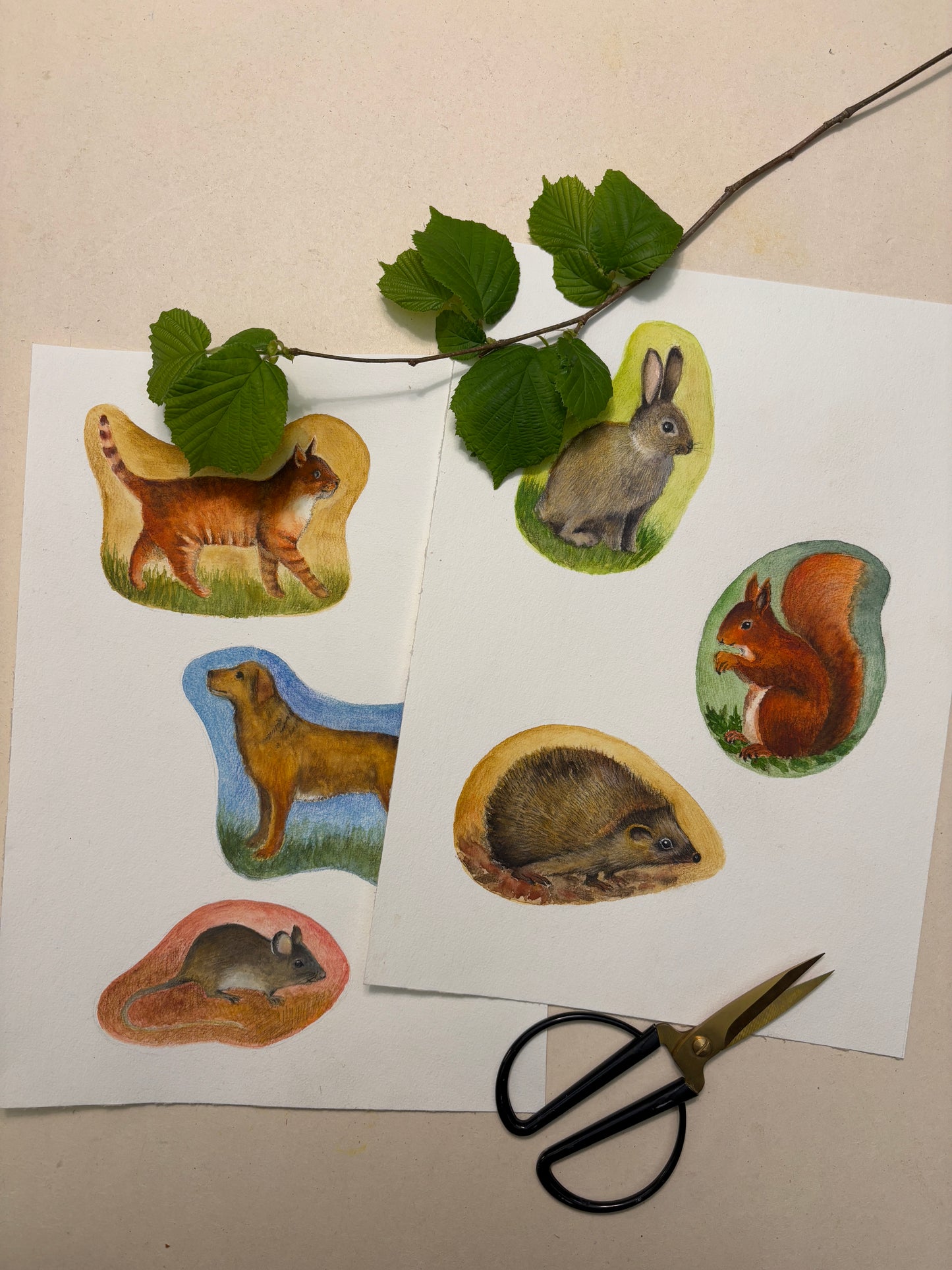 Tiere zum Basteln und Dekorieren – PDF-Download