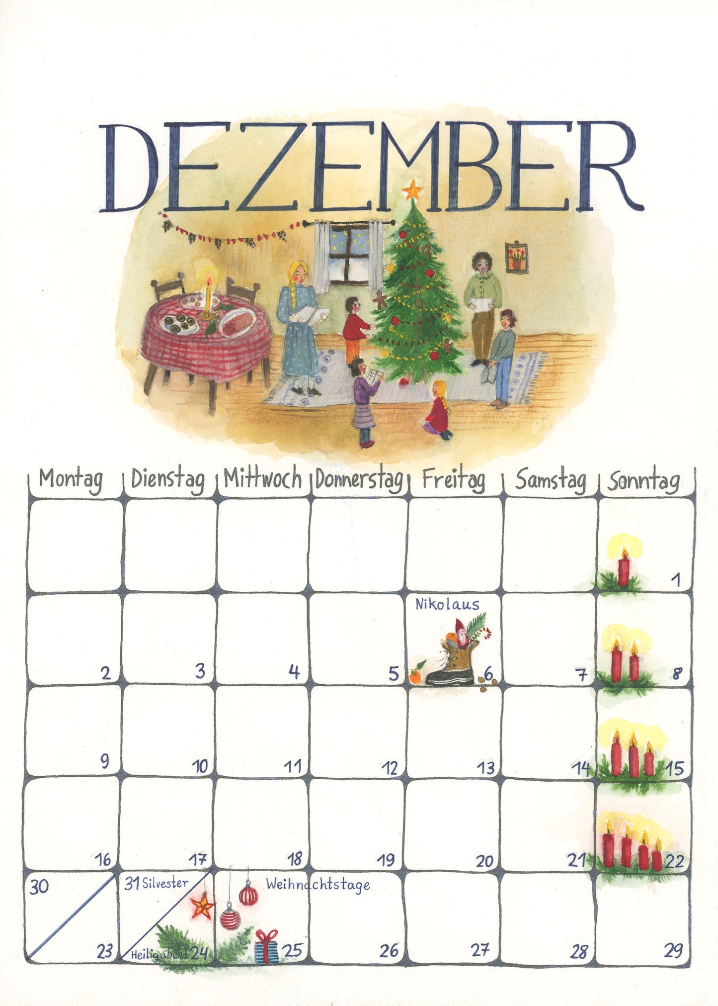 Kalender 2024 Ode Desjardins DIN A4