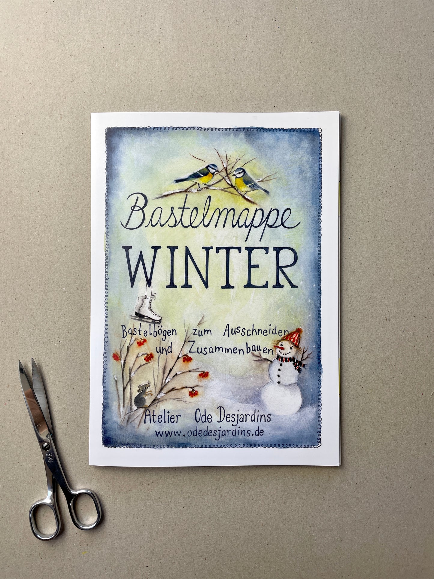 Bastelmappe "Winter" von OdeDesjardins